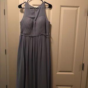 Azazie Dusty Blue Maple Dress